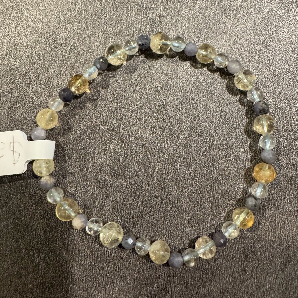 Sagittarius zodiac crystal bracelet